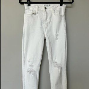 WHITE Just Black Denim Jeans